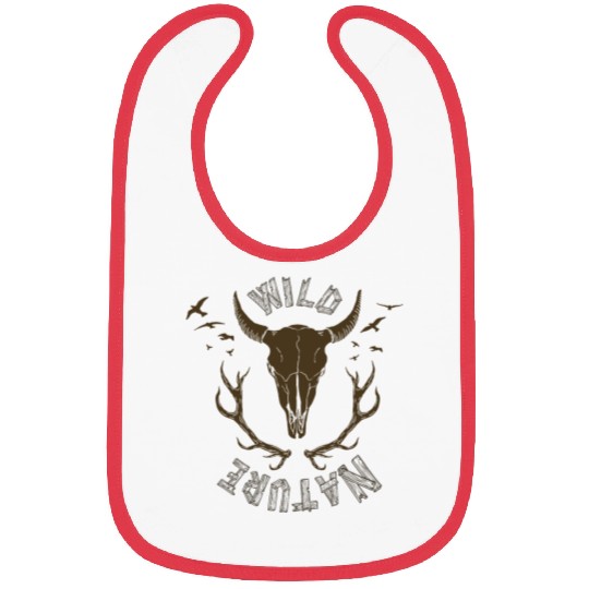 buffalo skull Bibs
