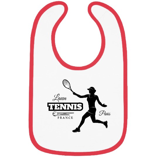 tennis logo Bibs