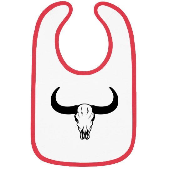 buffalo skull Bibs