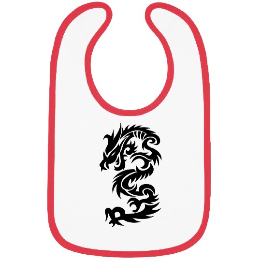 Tribal dragon Bibs