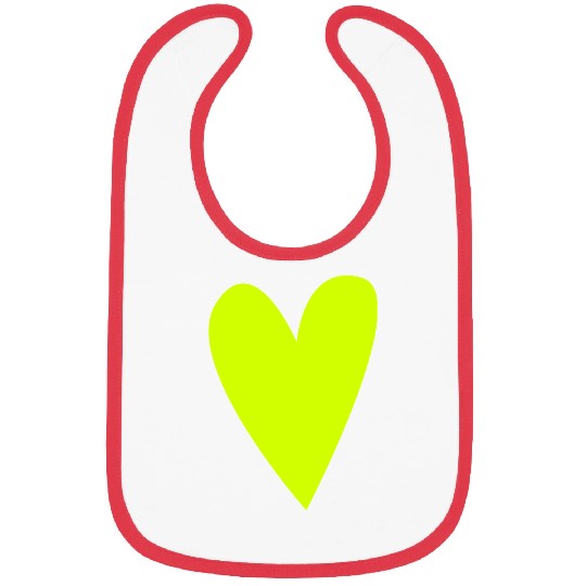 Green heart Bibs