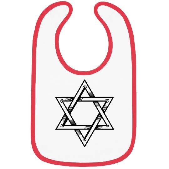 Star of David Bibs