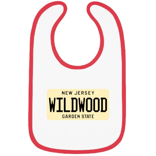Wildwood New Jersey License Plate Bibs