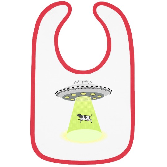 ufo cow Bibs