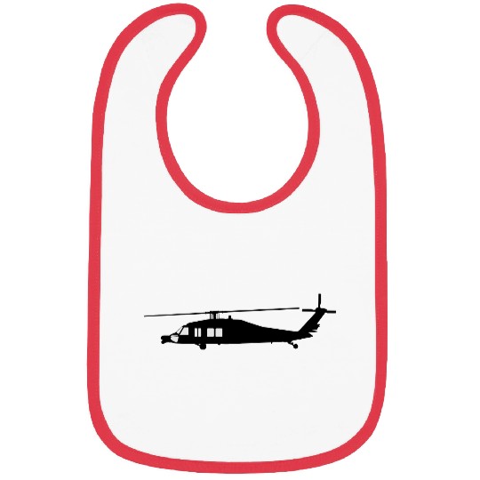 helicopter Sikirsky UH 60 Black Hawk Bibs