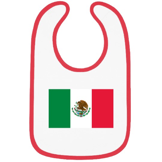 Mexican Flag Bibs