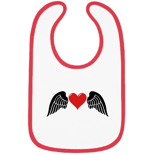 winged heart 2c Bibs