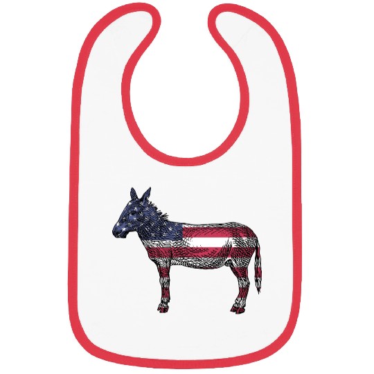 donkey mule esel78 Bibs