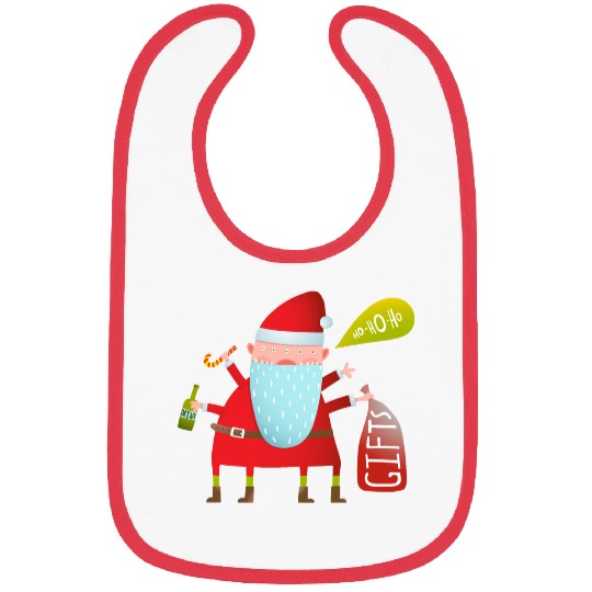 Santa Claus Bibs