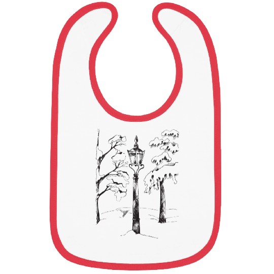 Lantern in winter Bibs