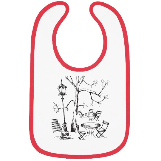 Winter scene Bibs