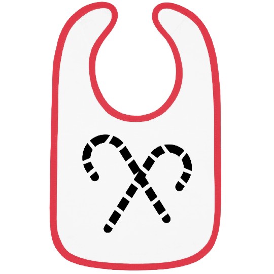 candy canes Bibs