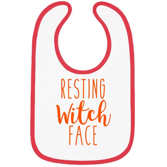 Resting witch face Bibs