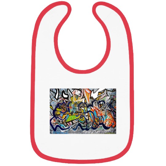 graffiti wall Bibs