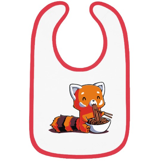 Red Panda Express Bibs