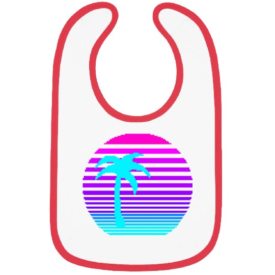 Aesthetic Sun & Palm Bibs