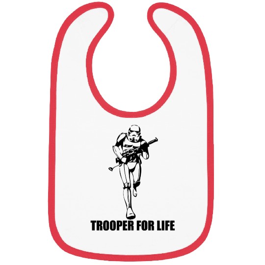 Star Wars Storm Trooper for life Bibs