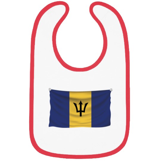 flag barbados Bibs