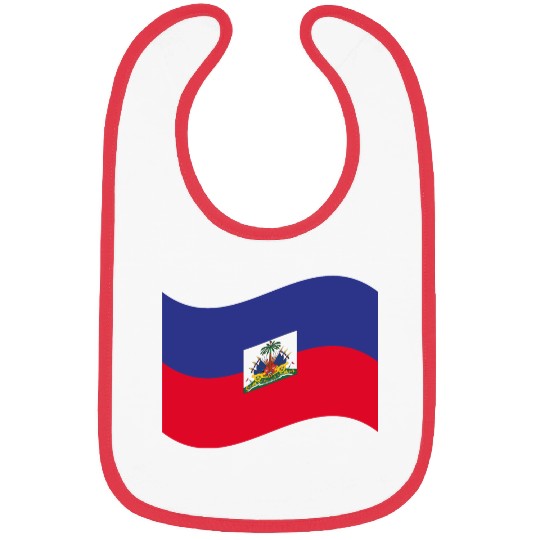 flag haiti Bibs