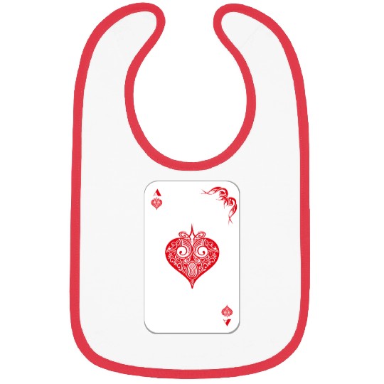 Ace Heart Bibs