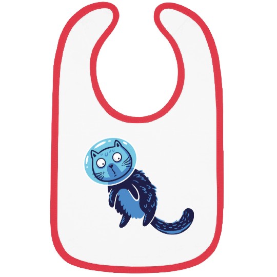 Space cat Bibs