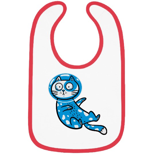 Space cat Bibs