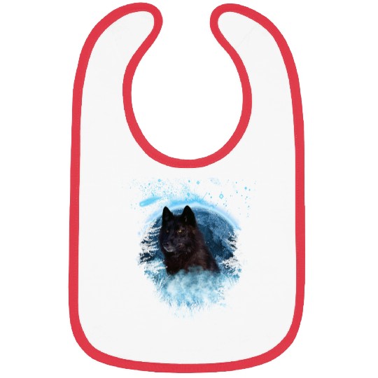 Black Wolf Bl Moon Full Scape Bibs