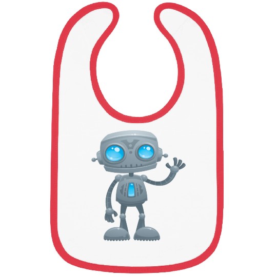 Waving Robot Bibs