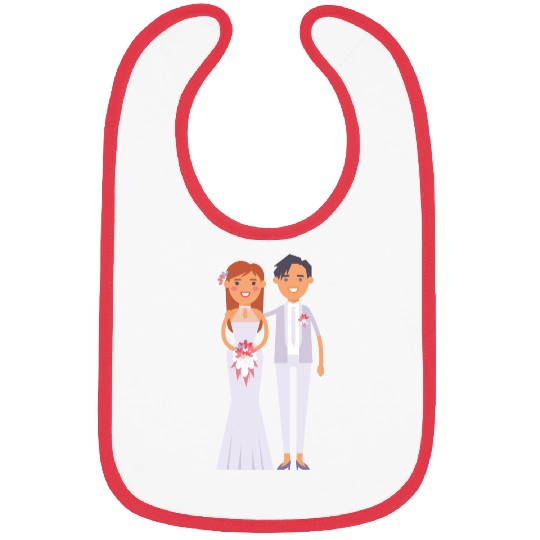 wedding couple Bibs