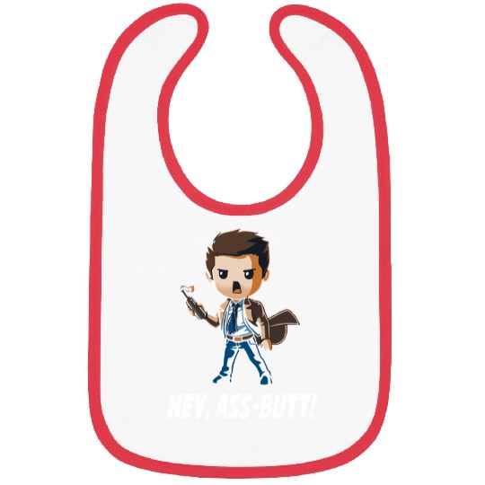 HEY ASS BUTT Bibs