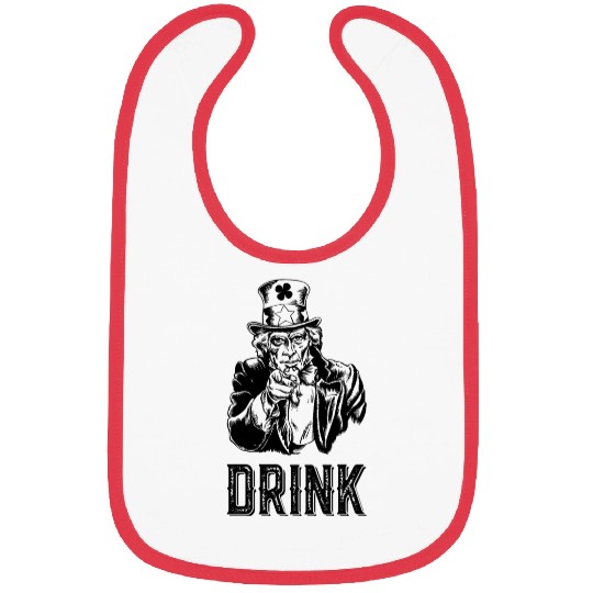Irish Uncle Drink St Patricks Day Drinking Bibs