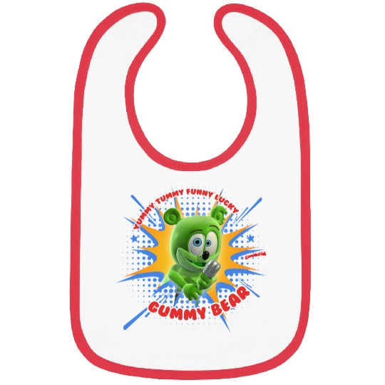 Funny Lucky Gummy Bear Bibs