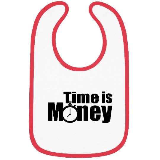 Time Is Money Bibs