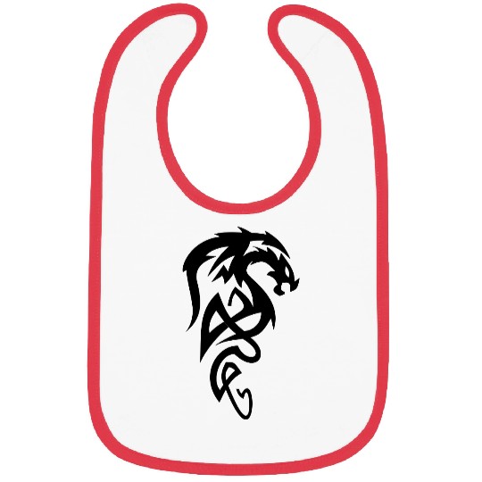Tribal Dragon Bibs