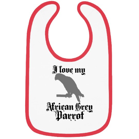 grey parrot Bibs