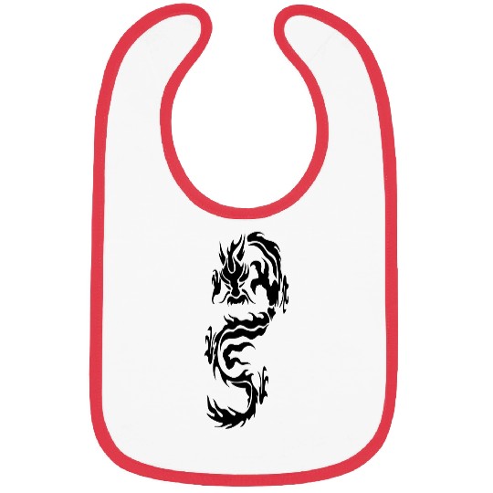 Dragon tribal Bibs
