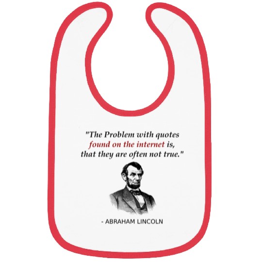 Funny Abraham Lincoln History Teacher Bibs Source
