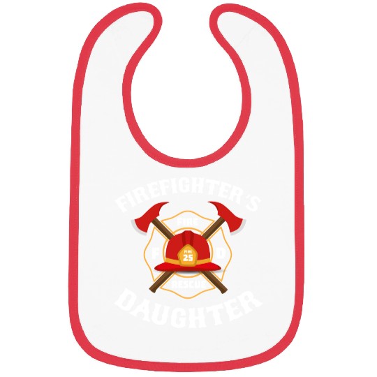 Firefighter's Daughter Bibs