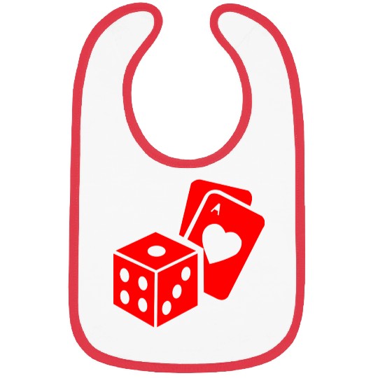 dice and card games Bibs