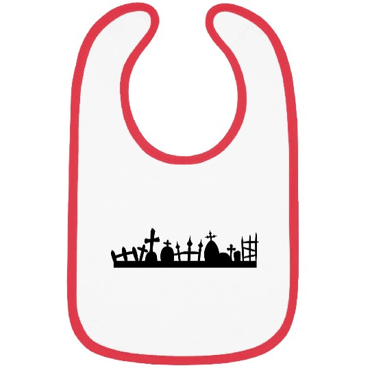 Graveyard Cemetery Bibs