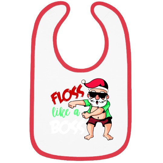 Christmas Santa Claus Bibs