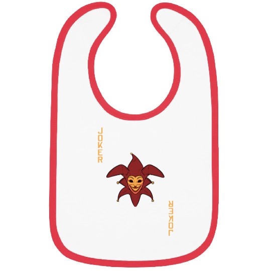 Joker Playing Card Bibs