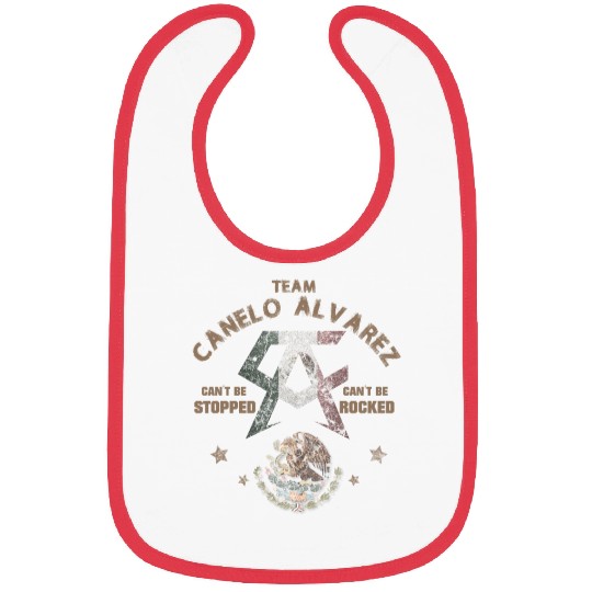 Canelo TEAM Alvarez Golden Boy T-SHIT for men Bibs