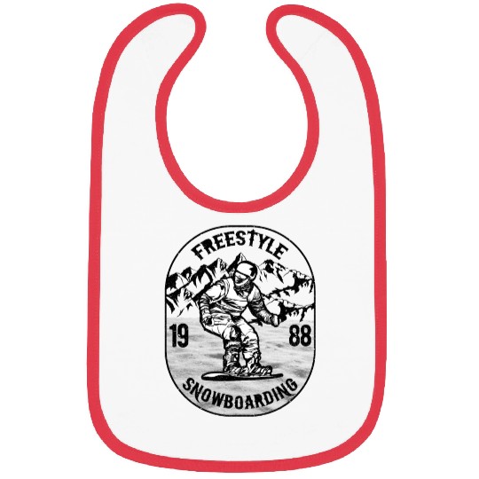Freestyle Snowboarding Graphic Design Bibs