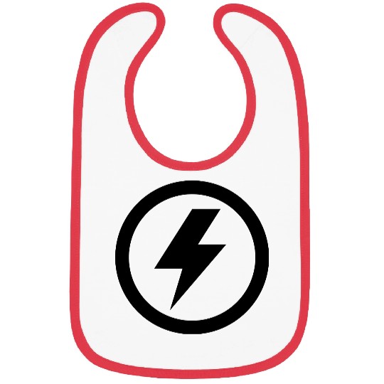 Lightning bolt Bibs