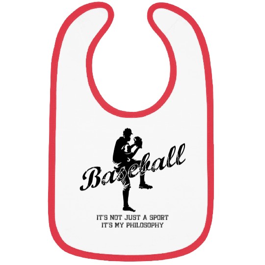 Baseball Pitcher Sayings Bibs