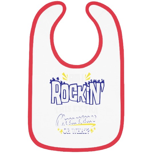 Down Syndrome Awareness Support Trisomy 21 Gift Bibs