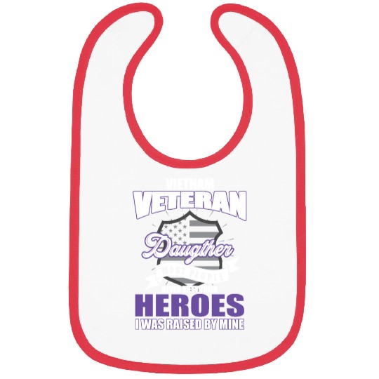 Vietnam Veteran, gift, birthday, heroes Bibs