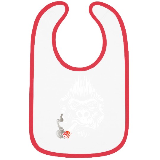 Gorilla smokes cigar, Big Boss Bibs gift