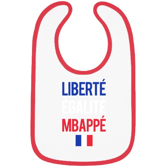 Liberte E galite Mbappe France Bibs